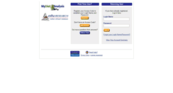 Desktop Screenshot of mydietanalysis.pearsoncmg.com
